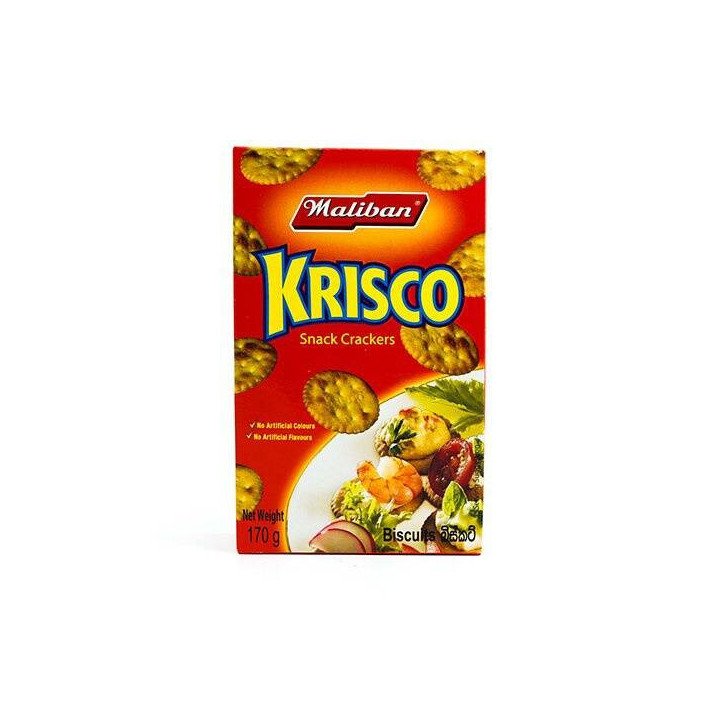 Maliban Krisco Snack Crackers. The perfect salty snack for any time.