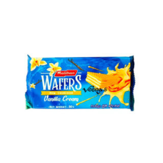 Maliban Vanilla Cream Wafers. Light wafers with sweet vanilla cream.