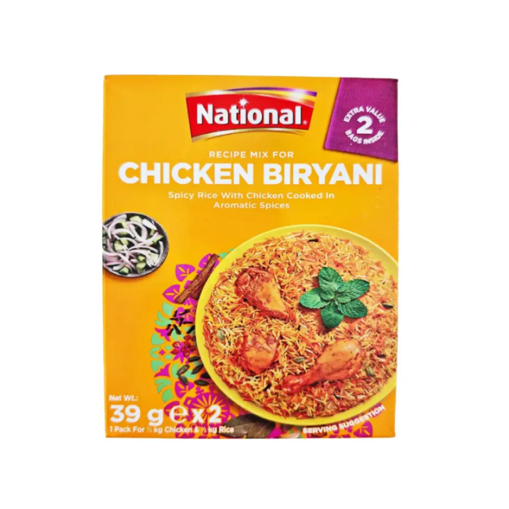 National Chicken Biryani Masala. Create spicy and aromatic chicken rice.