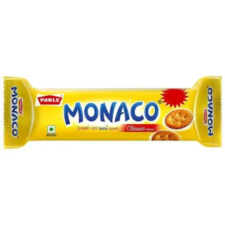 Parle Monaco. India's favourite salted cracker. Light and crispy.