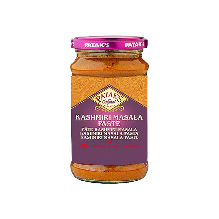 Pataks Kashmiri Masala Paste. Create vibrant red Kashmiri curries with mild heat.